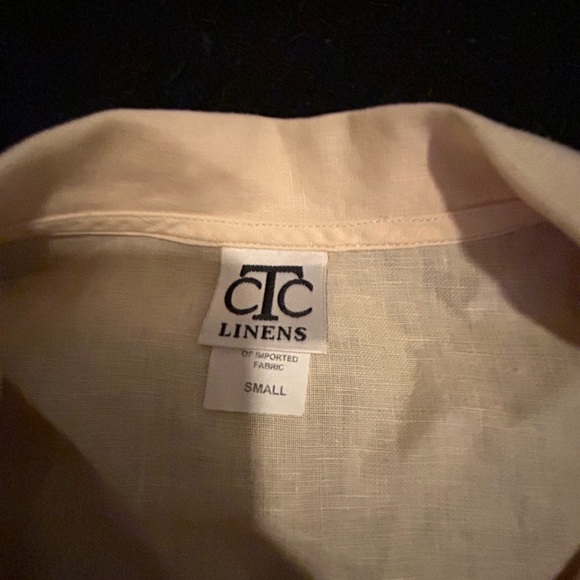 Yellow linen set - Picture 4 of 5